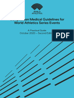 World Athletics Competition Medical Guidelines - O