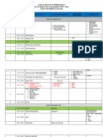 Jadwal Kegiatan Perkemahan 2021-2022