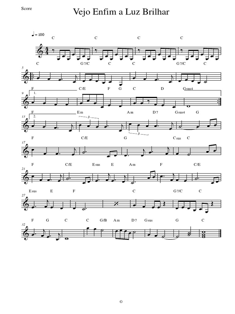 06 Vejo Enfim a Luz Brilhar PDF