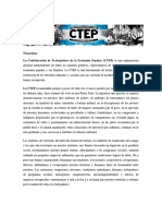 CTEP y UTEP Economia Popular