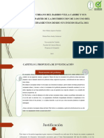 Crecimiento Urbano Del Barrio Villa Caribe y Sus Alrededores