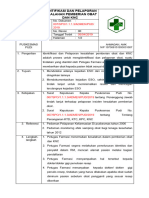 8.2.5.1 Identifikasi Dan Pelaporan Kesalahan Pemberian Obat Dan KNC