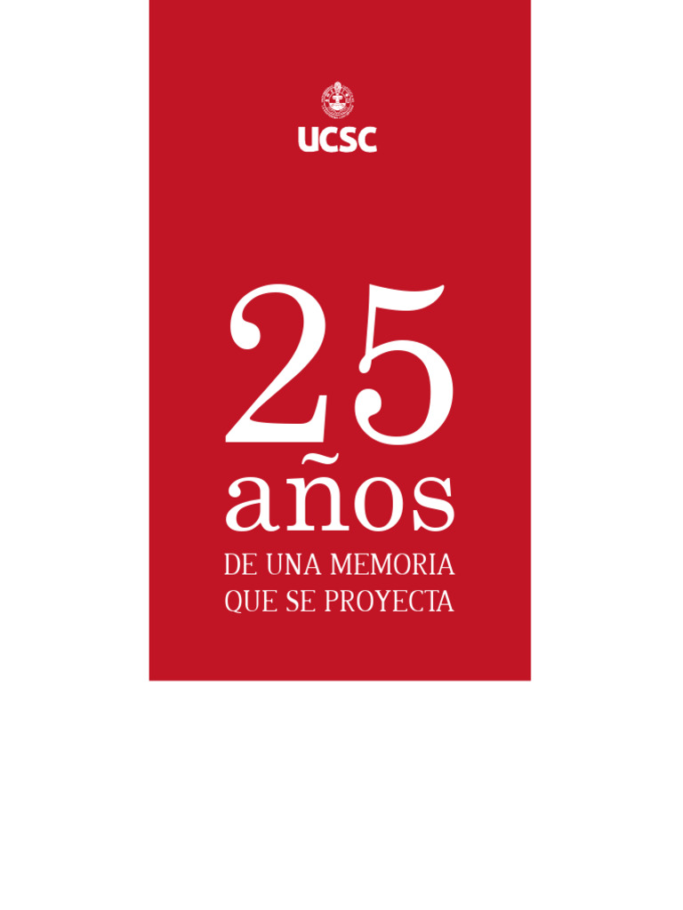 Libro 25 Años UCSC | PDF | Iglesia Católica | Verdad