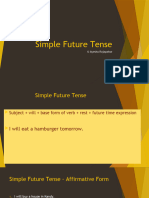 Simple Future Tense