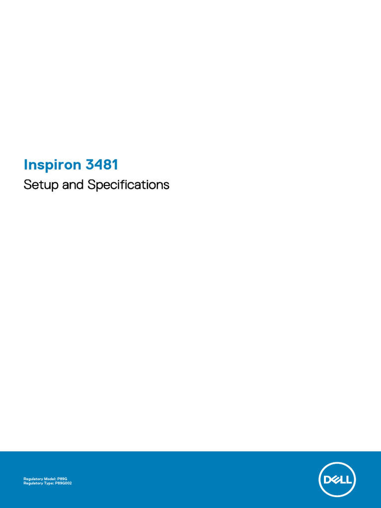 Inspiron 14 3481 laptop users guide en us pdf usb flash drive