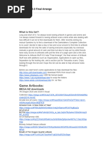 Artbook Stuff V3.0 Final Arrange