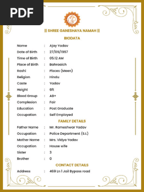 Biodata