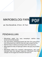 Mikrobiologi Farmasi Pertemuan 1