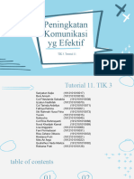 Tik 3. Peningkatan Komunikasi Efektif