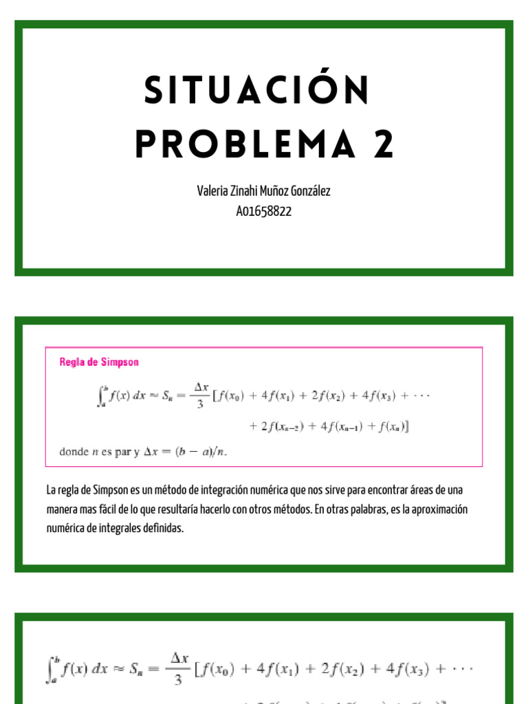 Regla de Simpson PDF