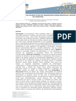 Cuidados de Enfermagem Frente Ao Paciente Vitima de Traumatismo Cranio Encefalico Revisao de Literatura