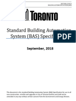 9740 Standard Building Automation System BAS Specification For City Buildings 2018