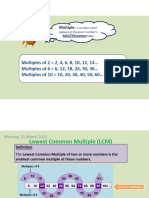 Multiples and Lowest Common Multiple (LCM)