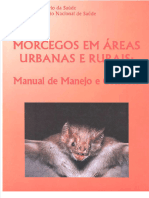 Morcegos em Áreas Urbanas e Rurais - Manual de Manejo e Controle