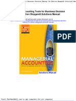 Managerial Accounting Tools For Business Decision Making 7th Edition Weygandt Solutions Manual Full Download
