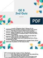 Quiz 2 GE 8