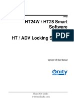 Onity ht24 Manual
