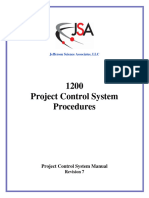 Project Control System Manual 102 1200 P