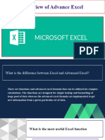 Overview of Advance Excel.9370995.powerpoint