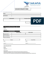 Cash Loan Advance Form