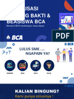 Materi Sosialisasi Beasiswa &MGB Bca