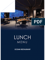 Ocean Lunch Menu