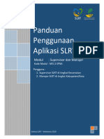 Panduan Penggunaan Aplikasi Supervisor - Manajer (SPMJ) SLRT