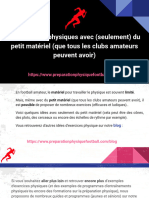 60 Exercices Avec Petit Materiel en Football Amateur