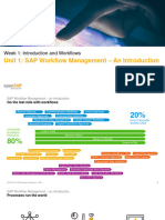 SAP Workflow Management OPENSAP