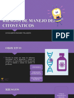 Riesgos de Manejo de Citostáticos