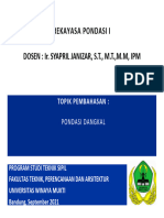 Rekayasa Pondasi I Dosen: Ir. Syapril Janizar, S.T., M.T.,M.M, Ipm