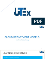 Chapter 4 Cloud Deployment Models