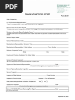 Joint Inspection Report Format | PDF | Mechanical Engineering | Nature