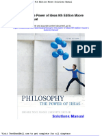 Philosophy The Power of Ideas 9th Edition Moore Solutions Manual