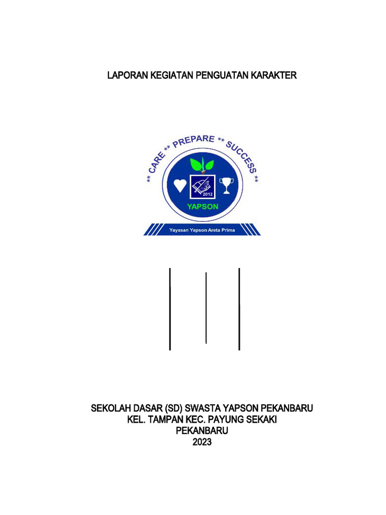 Fun Friday: Penguatan Karakter SD Yapson | PDF | Kesehatan Holistik