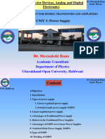 Unit 3 (Power Supply) by Dr. Meenakshi Rana