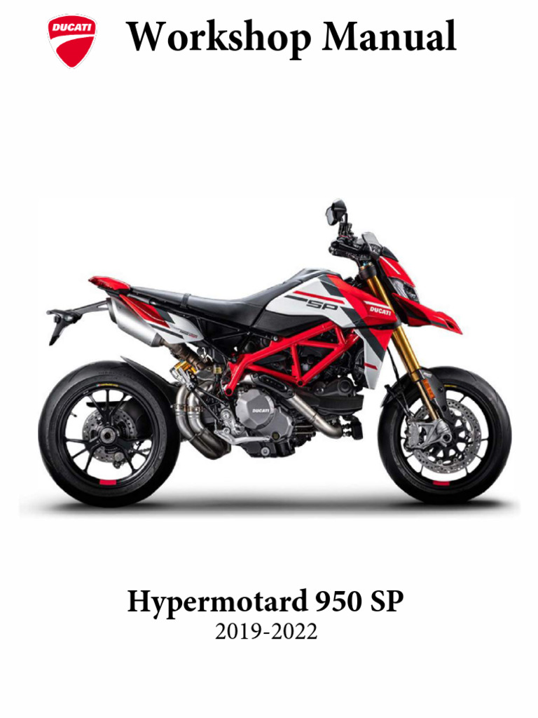 Workshop Manual - Ducati Hypermotard 950SP-1-Comprimido | PDF