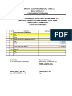 Stok Opname PKM Katumbangan 2022