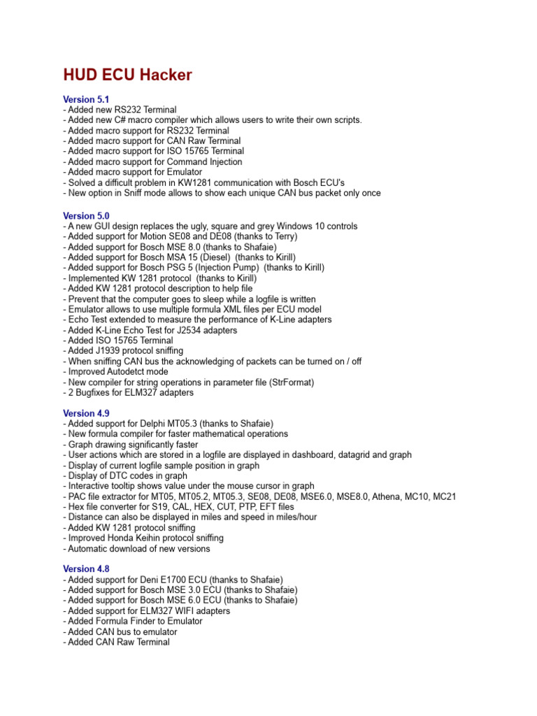 Version History | PDF | Flash Memory | Computer Science