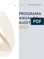 Programa Anual de Auditoria 2023