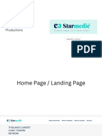 Starmedic Website Revamp - Homepage