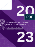 2023 Purple Notes in Commercial Law and Taxation