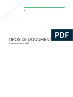 TIPOS DE DOCUMENTOS