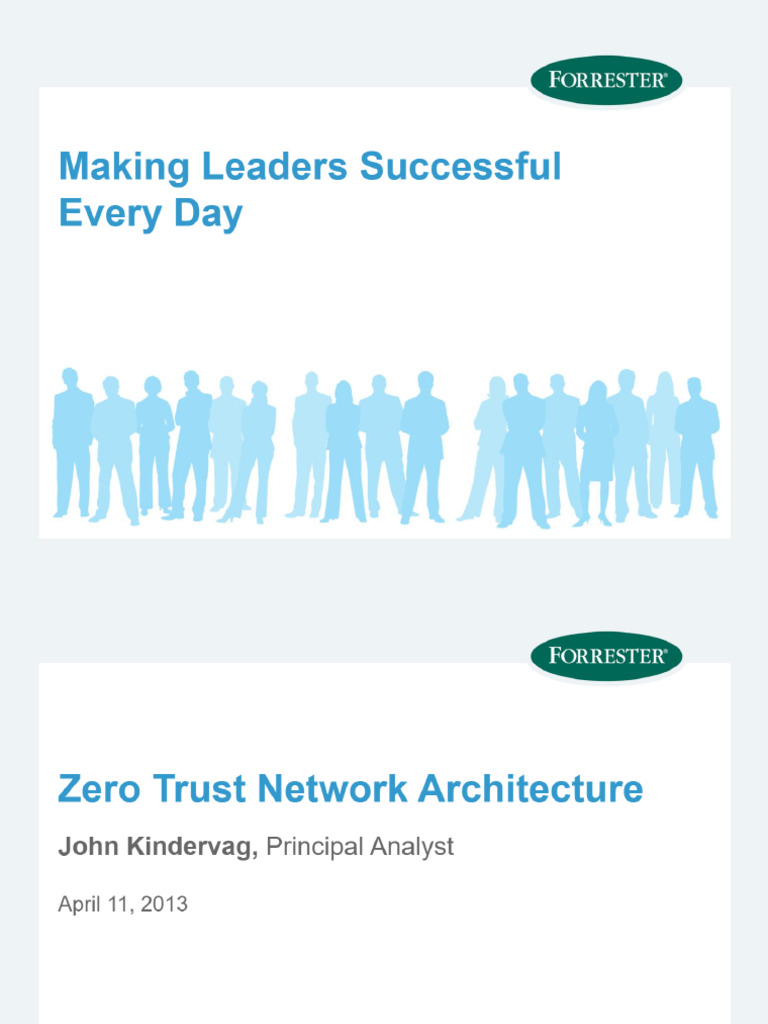 Zero Trust Network Architecture Guide | PDF | Computers