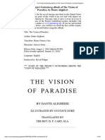 The Project Gutenberg Ebook of The Vision of Paradise, by Dante Alighieri