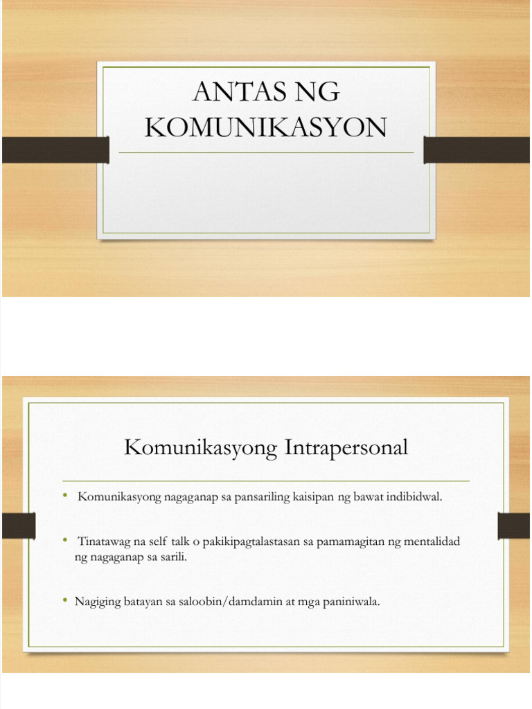 Dokumen - Tips Antas NG Komunikasyon | PDF
