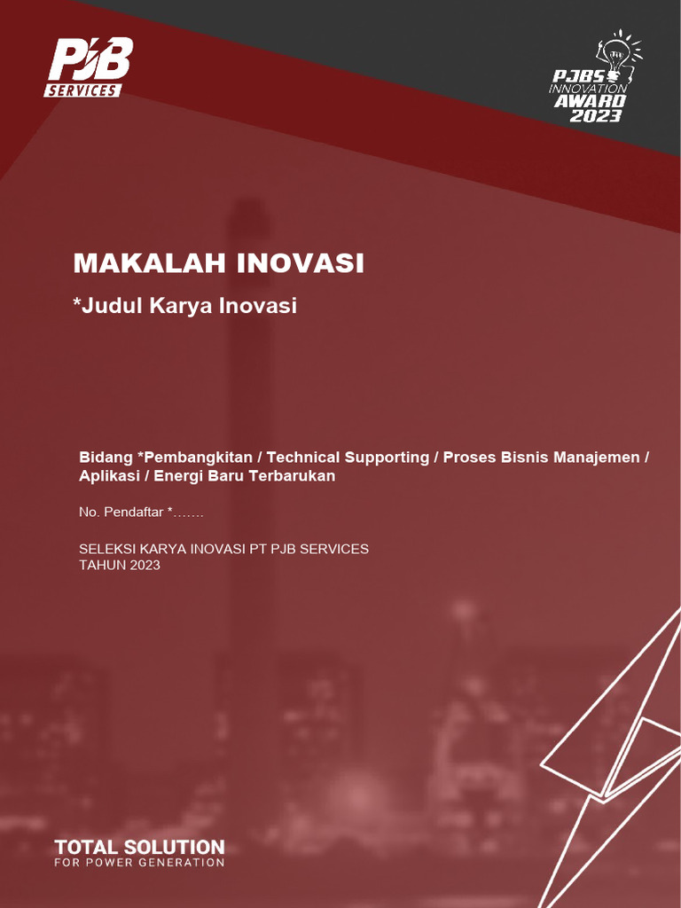 Makalah Template KI PJBS 2023 PDF