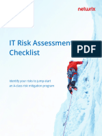 Risk Assessment Checklist