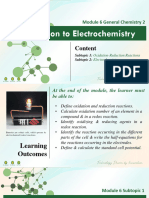 Module 6 Electrochemistry