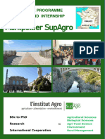 Montpellier SupAgro Exchange - Procedures-Courses-Internship - 2020-2021